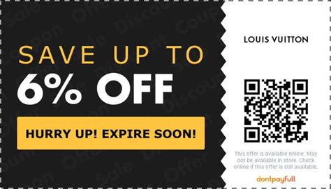 Louis Vuitton promo codes